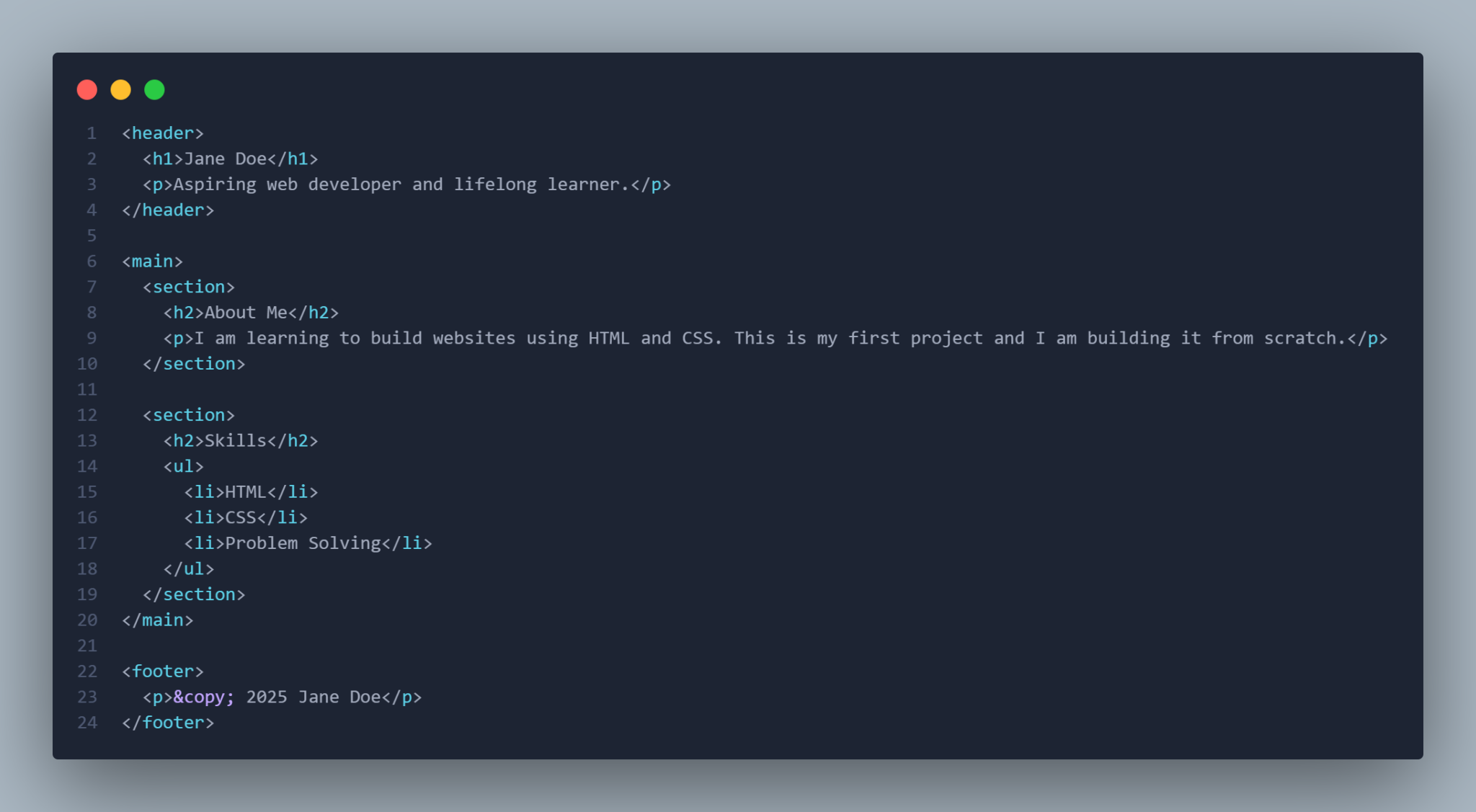 How to Build a Website with HTML and CSS (Beginner)